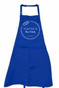 YIAYIA'S GLYKA APRON BLUE