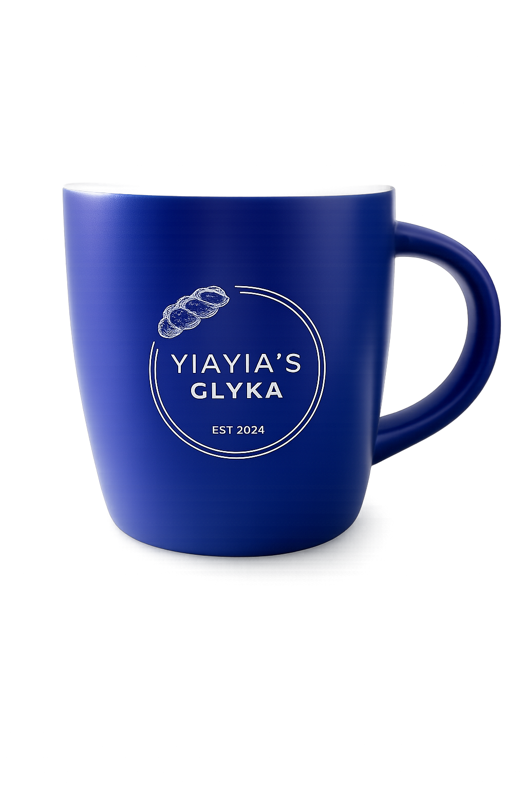 YIAYIA'S GLYKA MUG BLUE