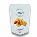 KOULOURIA (RASPBERRY & WHITE CHOCOLATE TWISTS)
